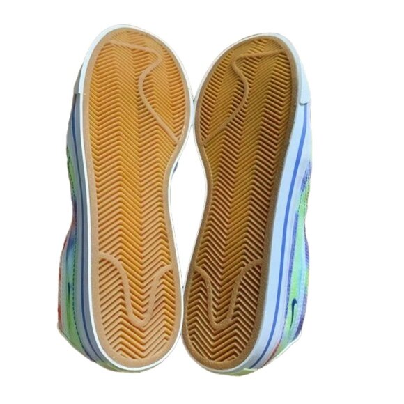 Nike Women’s Court Legacy Tie Dye Multi-Color Slip-On Sneaker, Sz 7/5, EUC - Picture 7 of 8